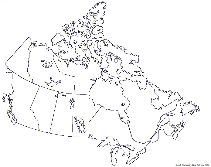 加拿大省区地图，标示 GTA、Ottawa 和 Montréal